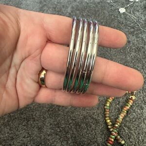 Baublebar Silver Bangle Set